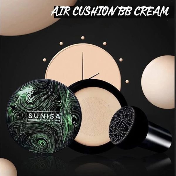 3 In 1 Makeup Deal Sunisa Foundation Base 20g Waterproof Mushroom Head  (random Shades)