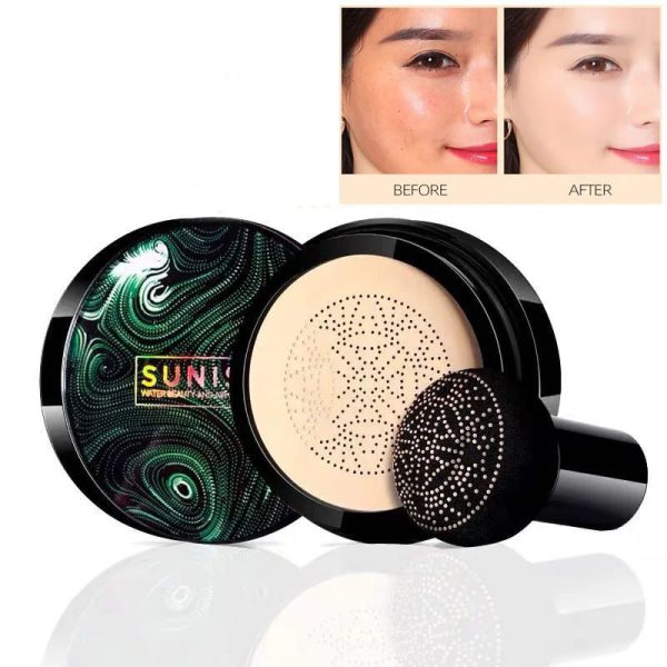 3 In 1 Makeup Deal Sunisa Foundation Base 20g Waterproof Mushroom Head  (random Shades)